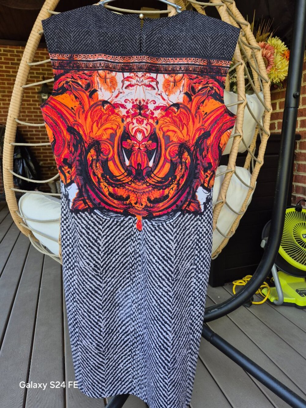 Dress featuring the "Tilda" print by Roberto Cavalli - Picture 2 of 5